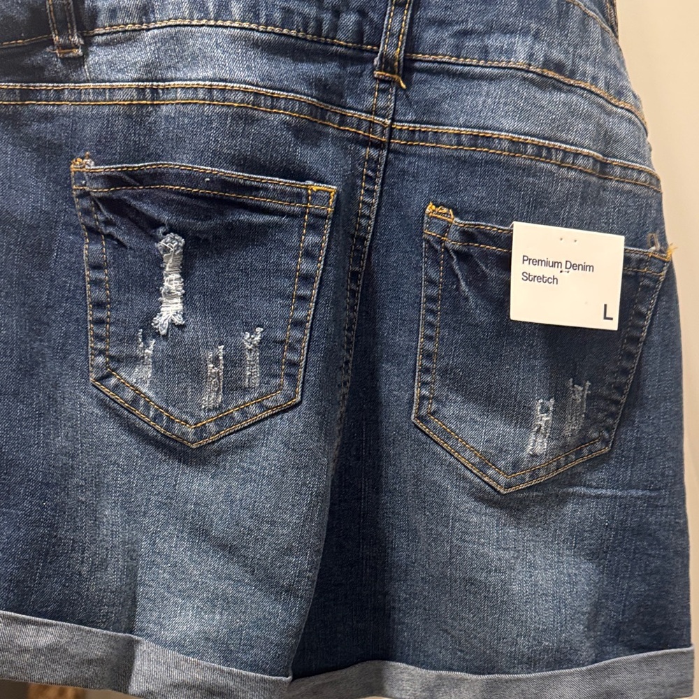 Denim Overalls - Picture 3 of 4